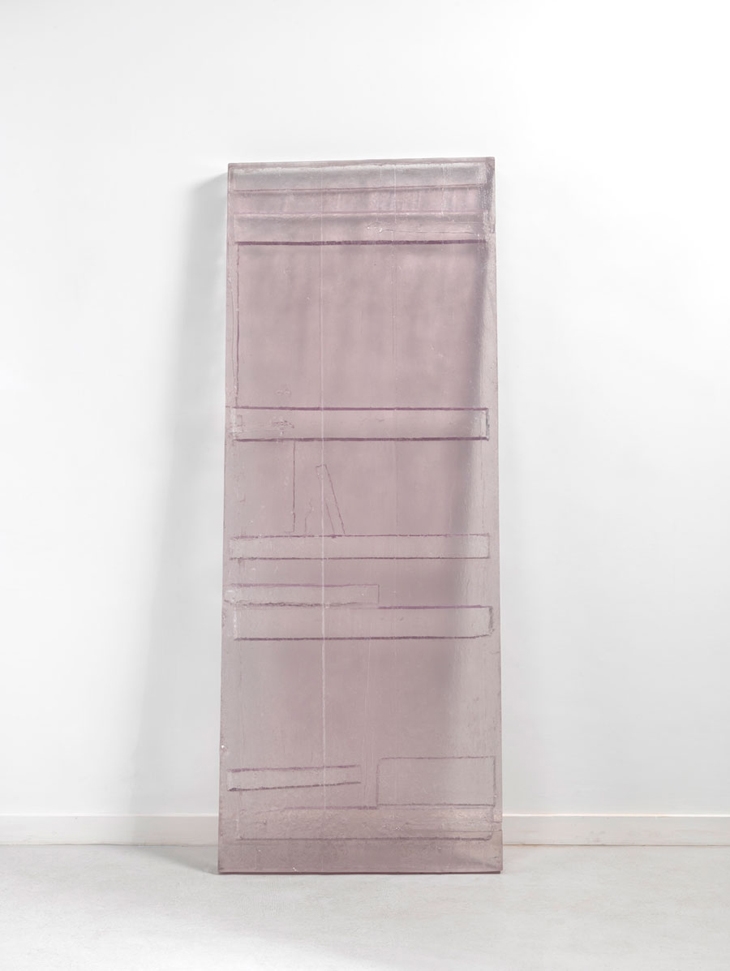 Archisearch - RACHEL WHITEREAD Circa 1665, 2012 Resin, (212 x 84 x 8.5 cm)