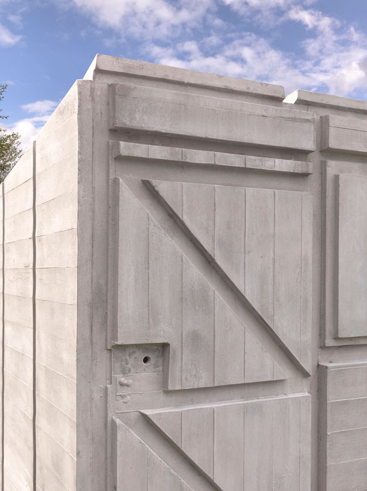 Archisearch - RACHEL WHITEREAD Detached I (detail), 2012 Concrete and steel, (200 x 172 x 109 cm)