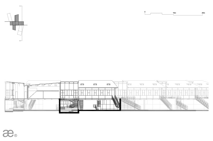 Archisearch - Radieutheque Section Drawing