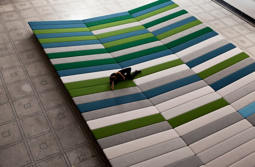 Archisearch TEXTILE FIELD BY RONAN & ERWAN BOUROULLEC / LONDON DESIGN FESTIVAL 2011