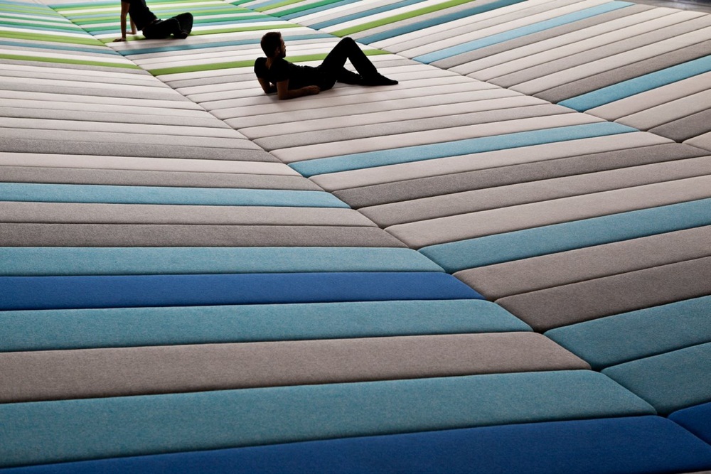 Archisearch - TEXTILE FIELD BY RONAN & ERWAN BOUROULLEC / LONDON DESIGN FESTIVAL 2011