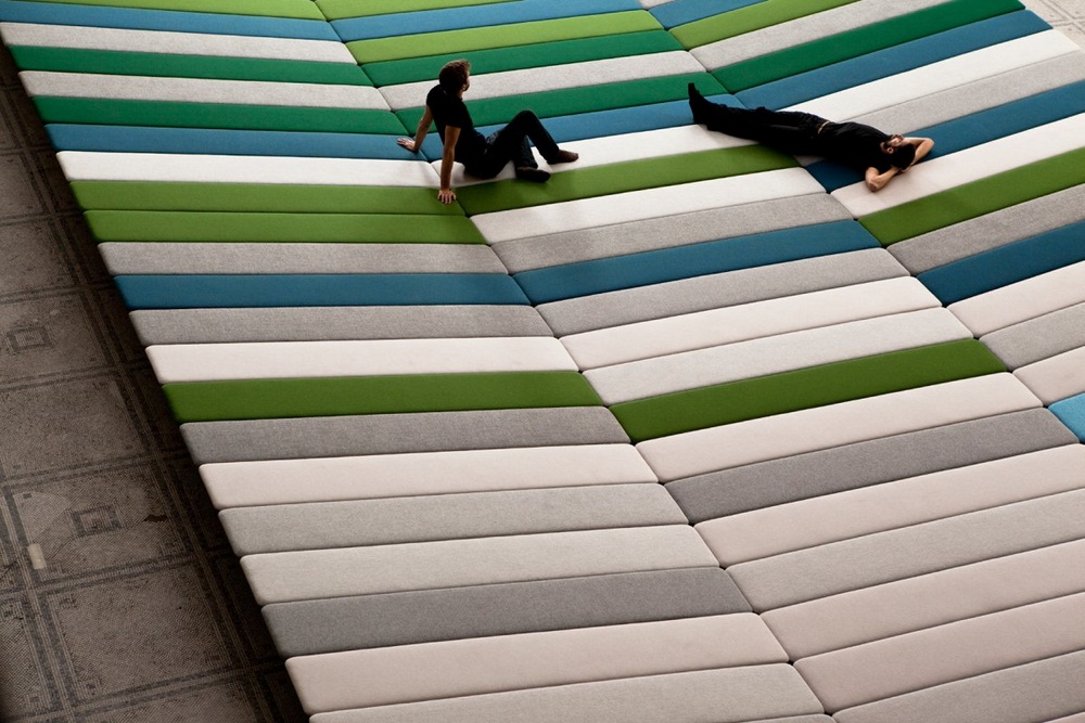 Archisearch TEXTILE FIELD BY RONAN & ERWAN BOUROULLEC / LONDON DESIGN FESTIVAL 2011