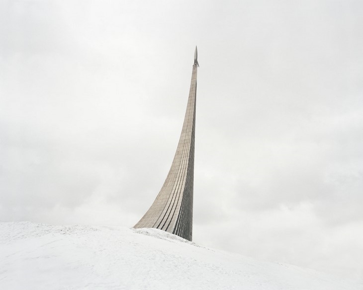 Archisearch - Monument to the Conquerors of Space. The rocket on top was made according to the design of German V-2 missile (c) Danila Tkachenko