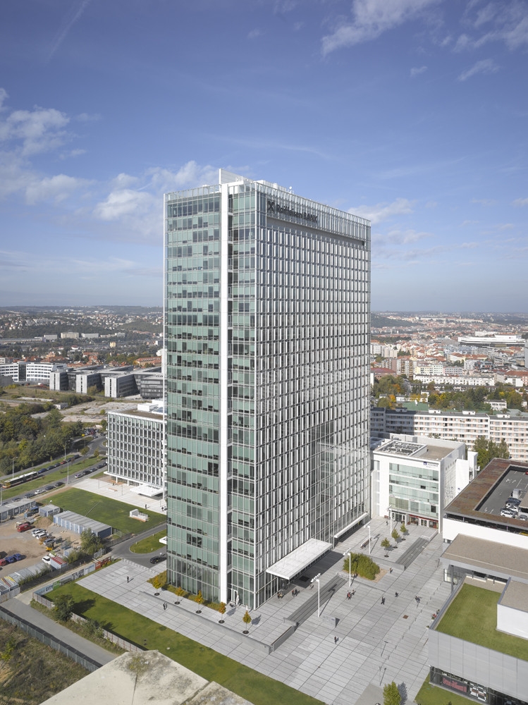 Archisearch - ECM City Towers / Richard Meier & Partners Architects. Image (c) Roland Halbe