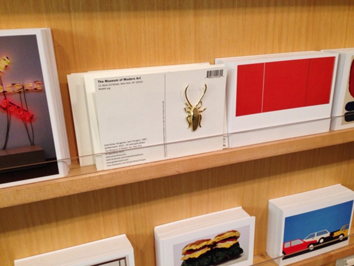 Archisearch - Goldenroach at MOMA. Photo by kissmiklos