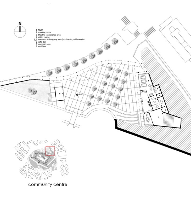 Archisearch - 1st Prize Award / Young Architects Competitions / Rome Community Hill /  Karaoli Eirini, Lazou Christina, Rachioti Angeliki, Ziova Eleni