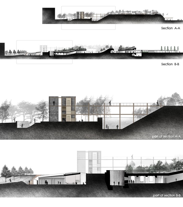 Archisearch - 1st Prize Award / Young Architects Competitions / Rome Community Hill /  Karaoli Eirini, Lazou Christina, Rachioti Angeliki, Ziova Eleni