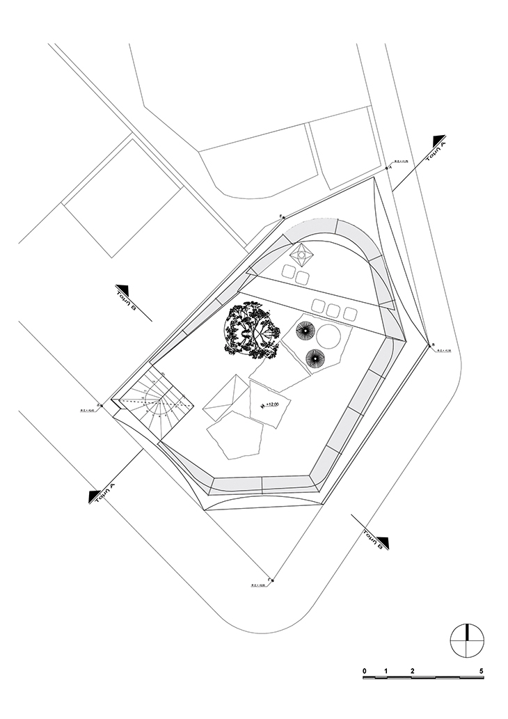 Archisearch - Roof plan