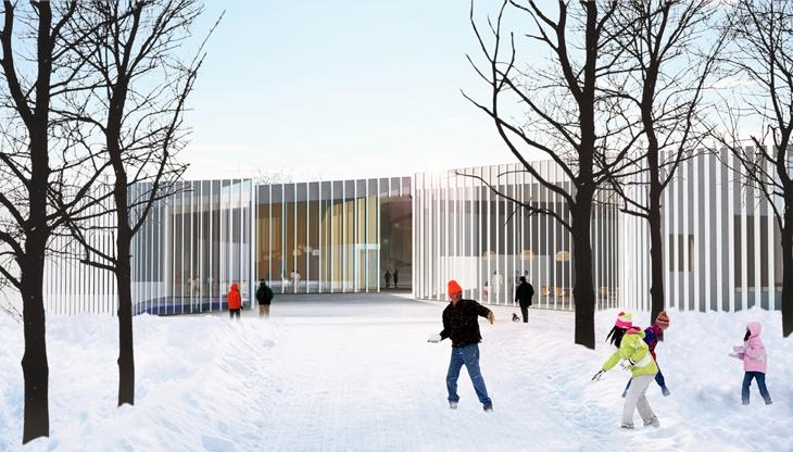 Archisearch - LoT OFFICE FOR ARCHITECTURE AND THOMAS RAIKAMO HAVE BEEN AWARDED A MENTION FOR THE  DESIGN OF A FUTURE SCHOOL FOR AURINKOKIVI  AREA IN VANTAA, FINLAND