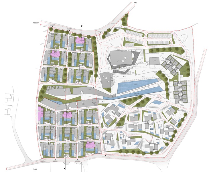 Archisearch - Santorini Resort Master Plan  | Divercity + mplusm architects image 002