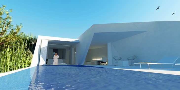 Archisearch - Santorini Resort | Divercity + mplusm architects