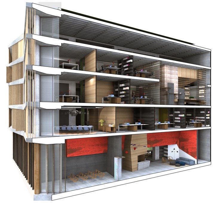 Archisearch - SGT Administrative Building Refurbisment / Space Lab Architecture