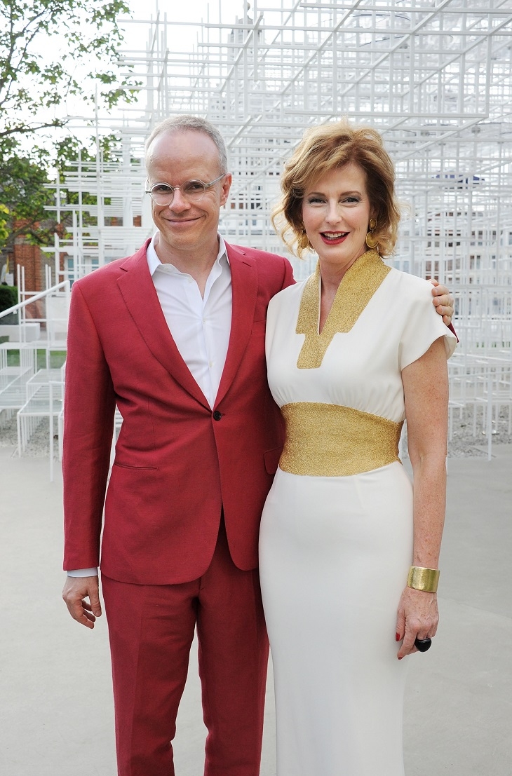 Archisearch - Julia Peyton-Jones (right) and Hans Ulrich Obrist (left) (c) 2013 Dave Benett