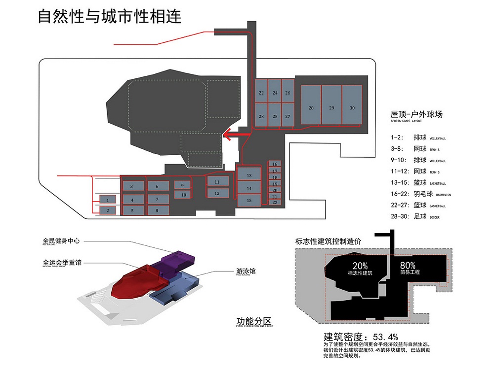 Archisearch Civic Sports Center and 2013 National Games Arena, Liaoning, Κίνα /Emergent / Αρχιτεκτονικός διαγωνισμός / 1ο βραβείο