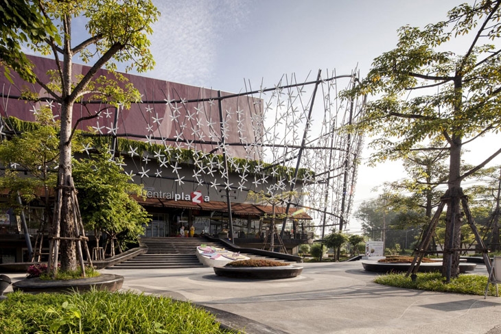 Archisearch CENTRAL PLAZA CHIANGRAI | SHMA COMPANY LIMITED_LANDSCAPE ARCHITECTS + URBAN DESIGNERS | CHIANGRAI_THAILAND