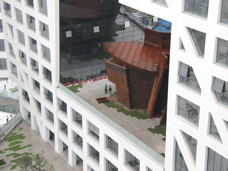 Archisearch SLICED POROSITY BLOCK - CAPITALAND RAFFLES CITY CHENGDU BY STEVEN HOLL ARCHITECTS