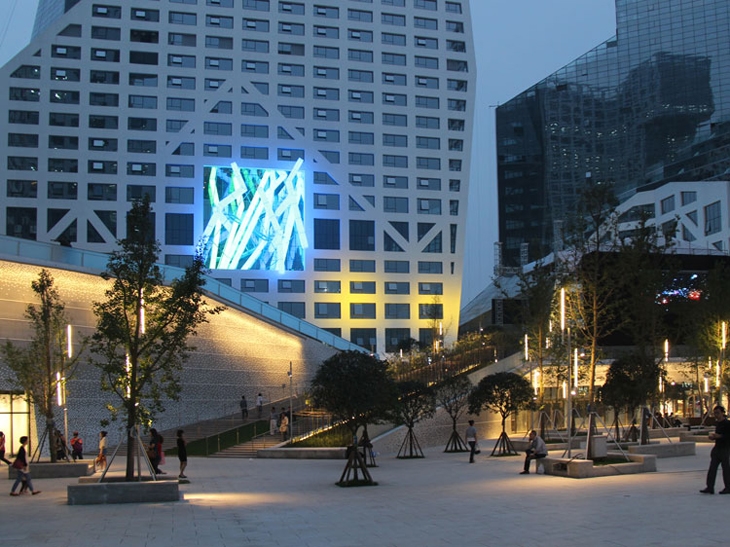 Archisearch SLICED POROSITY BLOCK - CAPITALAND RAFFLES CITY CHENGDU BY STEVEN HOLL ARCHITECTS