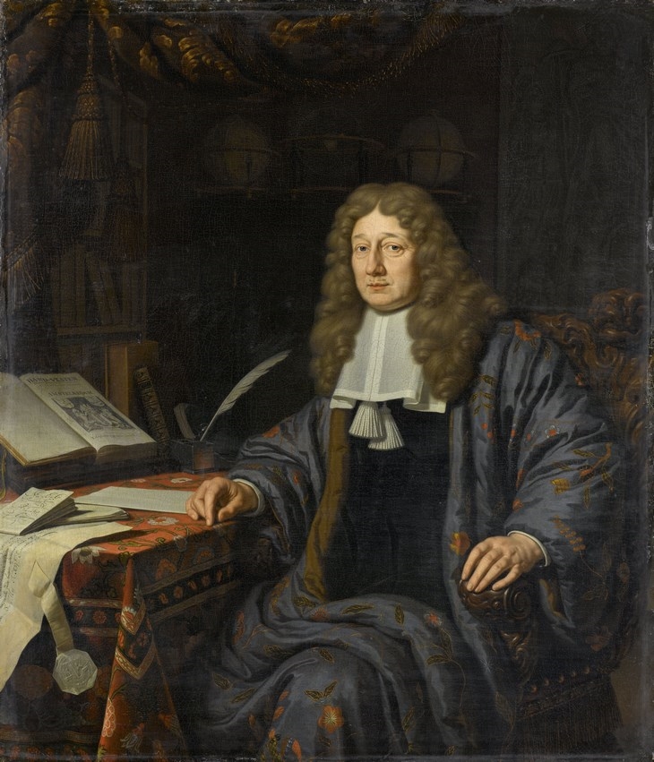 Archisearch - Portrait of Johannes Hudde (1628-1704), burgomaster of Amsterdam, Michiel van Musscher, 1686