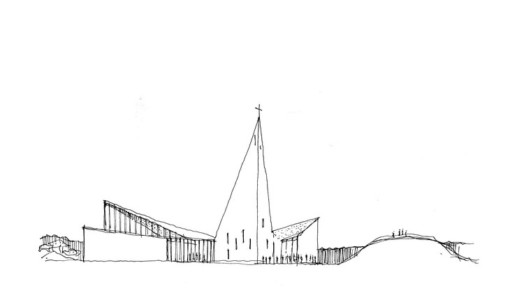 Archisearch COMMUNITY CHURCH IN KNARVIK, NORWAY / REIULF RAMSTAD ARKITEKTER