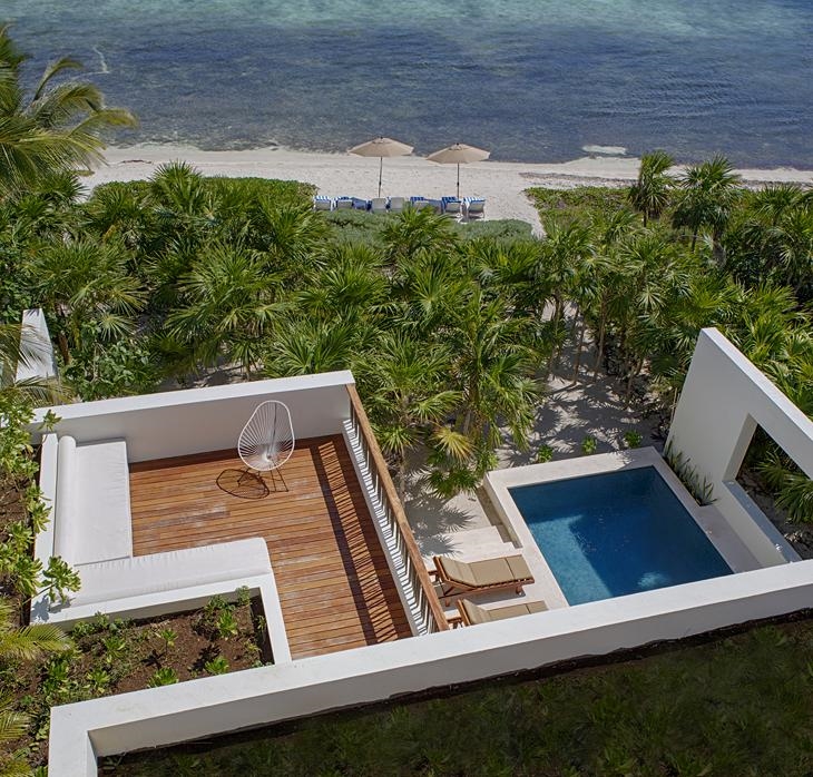 Archisearch CASA XIXIM / SPECHT HARPMAN / A BEACHFRONT VILLA ON A PROTECTED BAY IN TULUM MEXICO