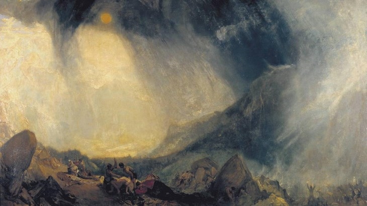 Archisearch - JMW Turner / Snow Storm, Hannibal and his Army Crossing the Alps, 1812
