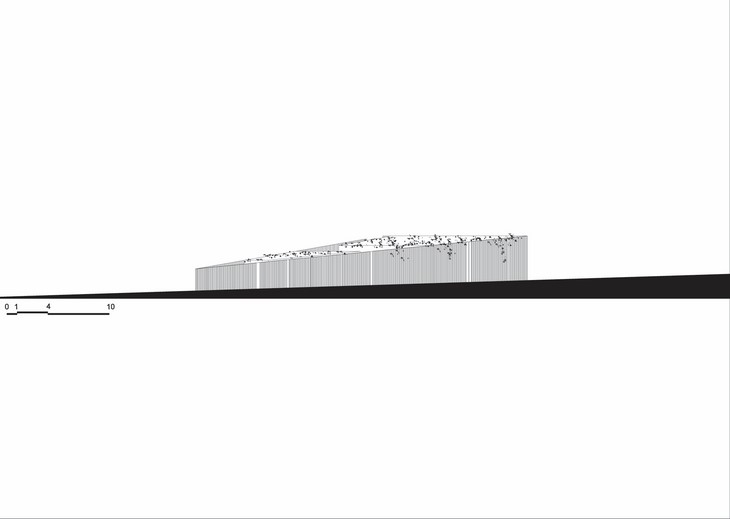 Archisearch - Tense Architecture Network / Residence in Megara / Southeastern Elevation