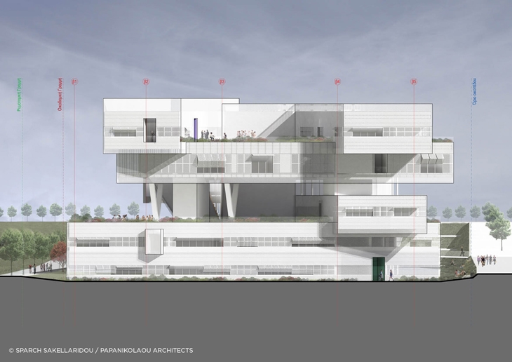 Archisearch - South elevation (c) sparch