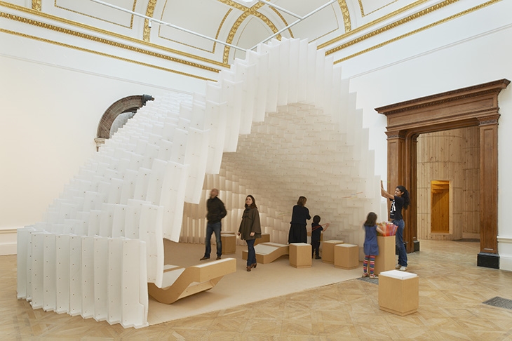 Archisearch - Installation by Diebedo Francis Kere.  Photo (c) Royal Academy of Arts, London, 2014. Photography: James Harris.
