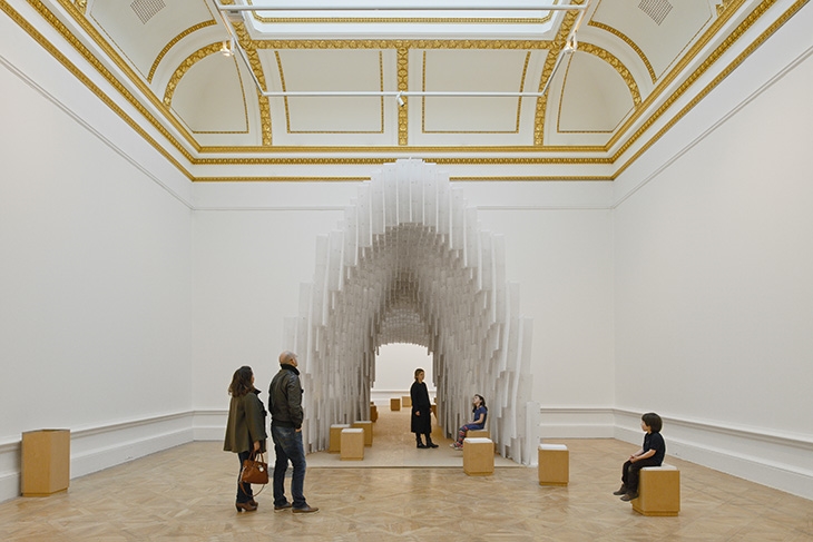 Archisearch - Installation by Diebedo Francis Kere.  Photo (c) Royal Academy of Arts, London, 2014. Photography: James Harris / (c) Kere Architecture 