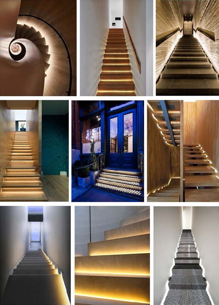 Archisearch ΑΡΧΙΤΕΚΤΟΝΙΚΟΣ ΦΩΤΙΣΜΟΣ ΣΚΑΛΑΣ - STAIRCASE LIGHTING IDEAS AND INSPIRATION