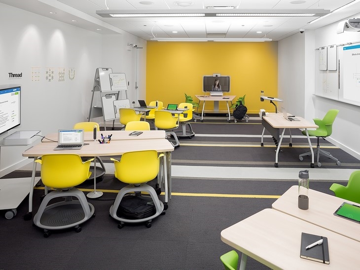 Archisearch - RETHINKING THE CLASSROOM BOX: THE TEACHING SPACE THROUGH STEELCASES'S APPROACH