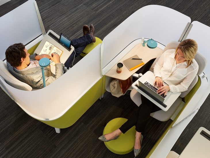 Archisearch TIME FOR A BREAK AT WORK? THESE ARE THE LOUNGES YOU NEED / STEELCASE