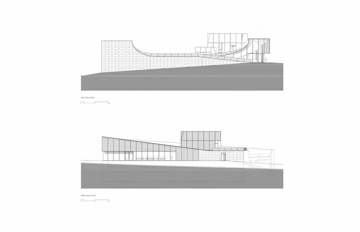 Archisearch UNDER THE SKY & THE SEA: STEVEN HOLL ARCHITECTS DESIGN THE CURVED CITE DE L’OCEAN ET DU SURF MUSEUM