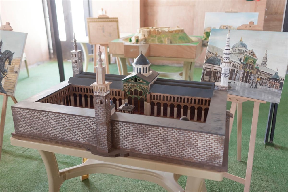 Archisearch Syrian Blown Up Lamdmarks Restored in Model by Local Artists