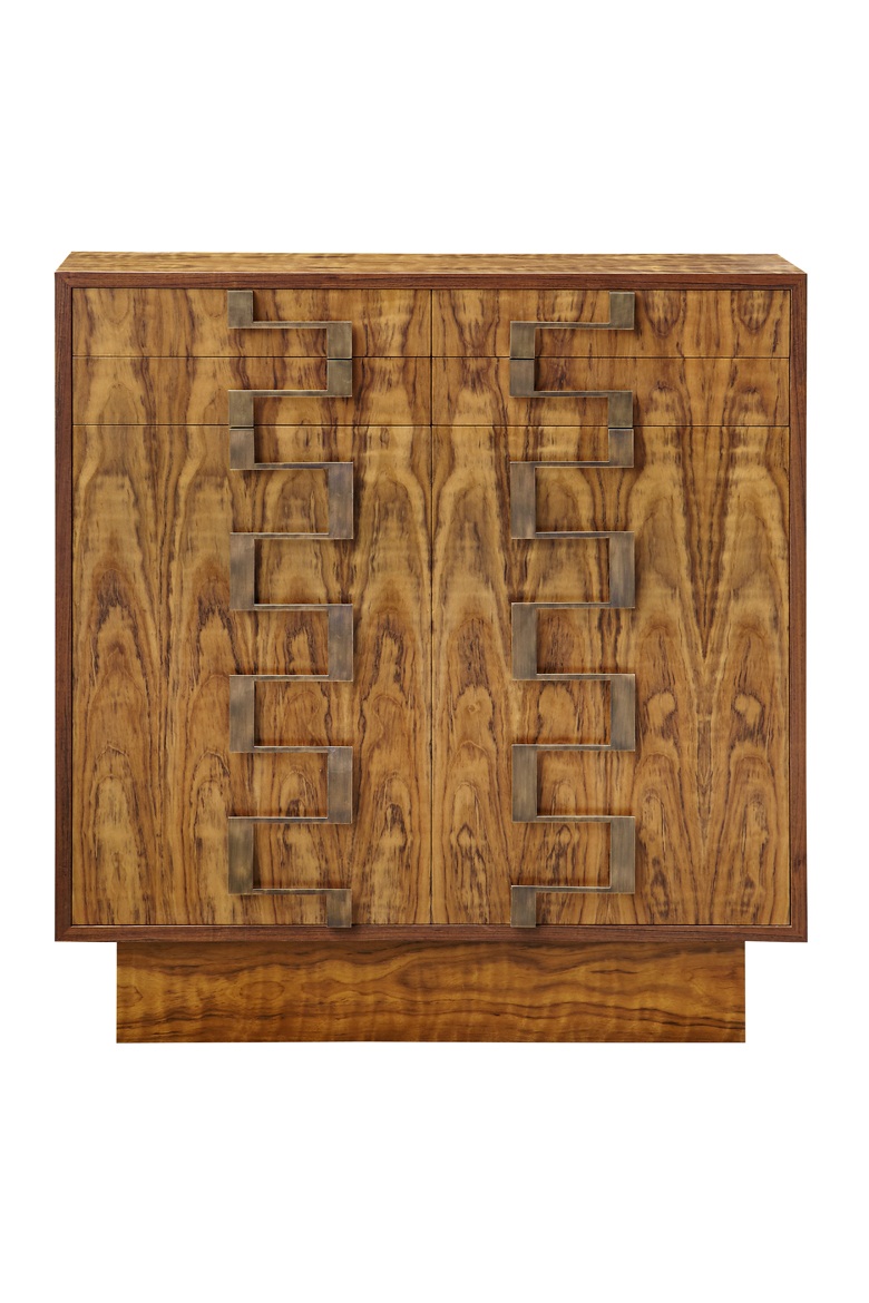 Archisearch - Handmade Chest - Brazilian Walnut Wood with Oxidized Bronze Handles Model: Tayget  