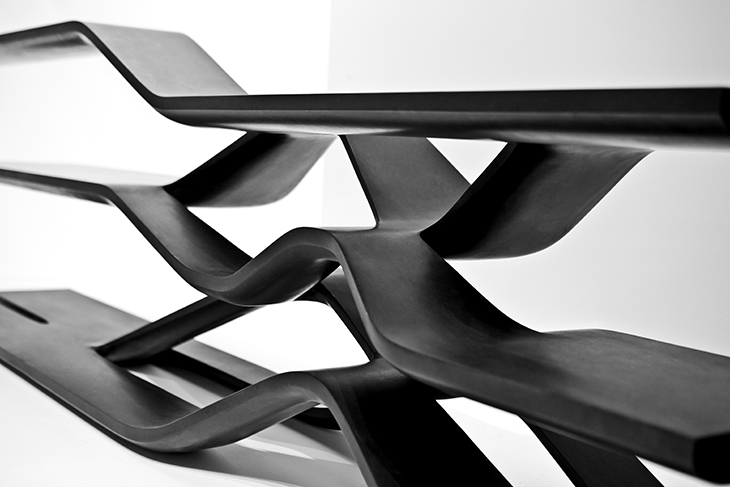 Archisearch - ZAHA HADID'S TELA SHELVING