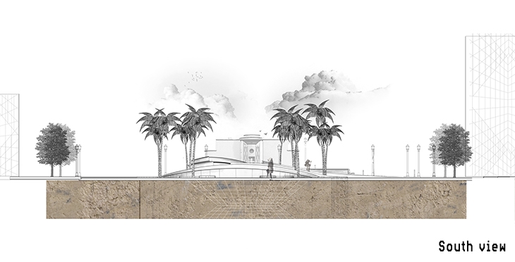 Archisearch The Dunes: Recreation of G.Haritos square at the Region of 100 Hourmathies in Rhodes / Architect & Engineer M. Proios, P. Proios, E. Megkos 
