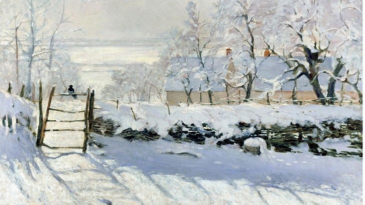 Archisearch - Claude Monet / The Magpie, 1868-69