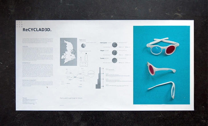 Archisearch THE NEW RAW - PLASTIC: TRANSFORMING THE PLASTIC PACKAGING RUBBISH OF AN ISLAND