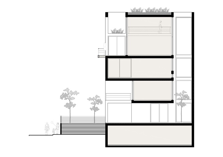 Archisearch Κατοικία στο Φάληρο / Αρχιτεκτονική μελέτη / Δημήτρης Θωμόπουλος