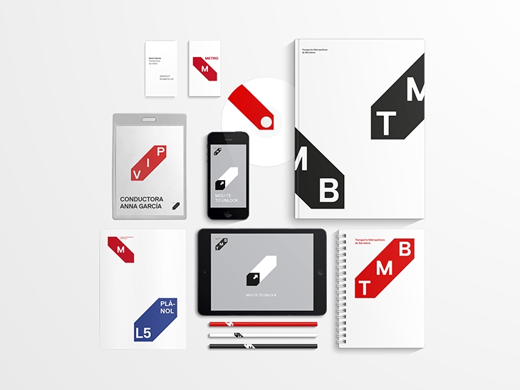 Archisearch - NEW GRAPHIC COMMUNICATION PROPOSAL FOR BARCELONA'S PUBLIC TRANSPORT BY ERIC CODINA