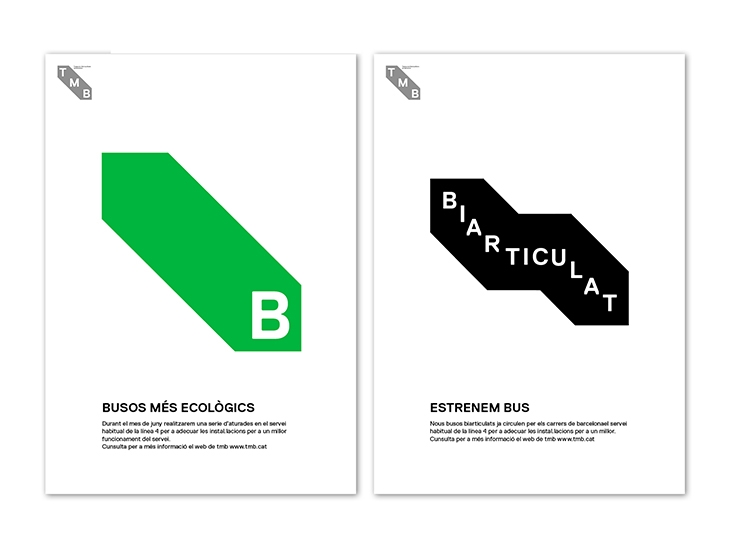 Archisearch NEW GRAPHIC COMMUNICATION PROPOSAL FOR BARCELONA'S PUBLIC TRANSPORT BY ERIC CODINA