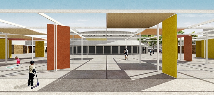 Archisearch - URBAN COURTYARDS / MICROMEGA ARCHITECTURE + NEAR ARCHITECTURE + A. MANGIONE