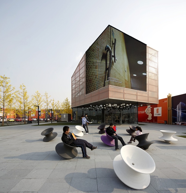 Archisearch VANKE NEW CITY CENTER SALES GALLERY BY SPARK IN NANJING CHINA 