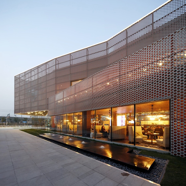 Archisearch VANKE NEW CITY CENTER SALES GALLERY BY SPARK IN NANJING CHINA 