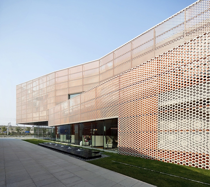 Archisearch VANKE NEW CITY CENTER SALES GALLERY BY SPARK IN NANJING CHINA 