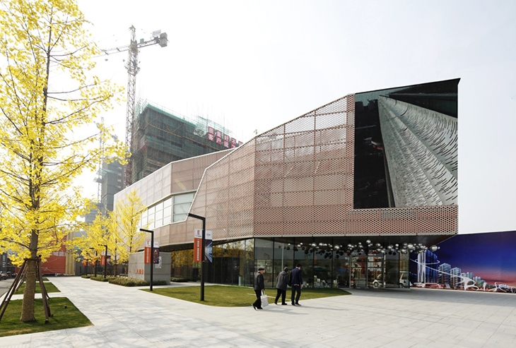 Archisearch VANKE NEW CITY CENTER SALES GALLERY BY SPARK IN NANJING CHINA 