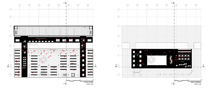 Archisearch - Varna`s New Library Competition, Winning Proposal / Architects for Urbanity / Plans