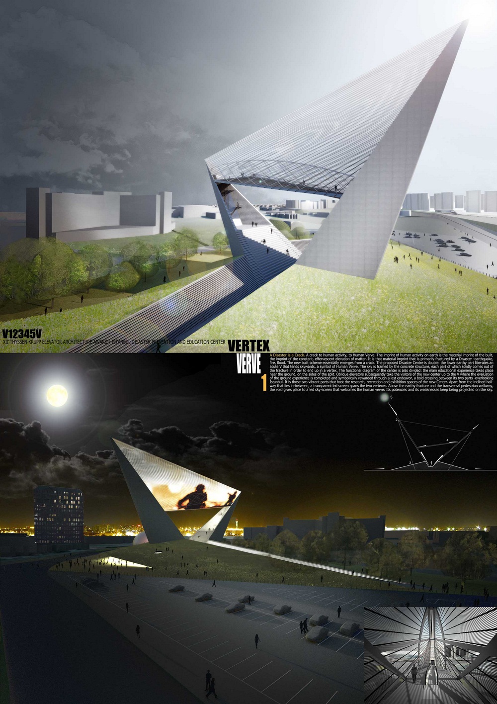 Archisearch - TENSE ARCHITECTURE NETWORK XII | THYSSENKRUP ELEVATOR ARCHITECTURE AWARD COMPETITION, ISTANBUL DISASTER PREVENTION AND EDUCATION CENTRE