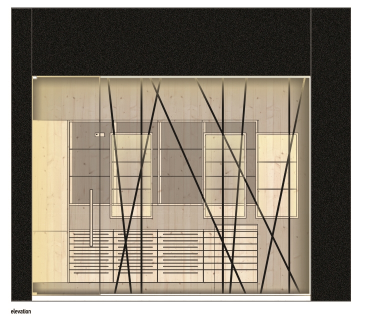 Archisearch - Designing in 5,74 m2 - Jewellery Shop in Ioannina / Vicky Poriki / Elevation